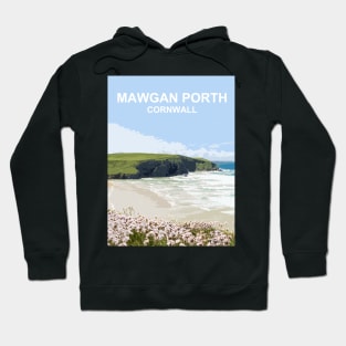 Mawgan Porth, Cornwall. Cornish gift. Kernow landscape Hoodie